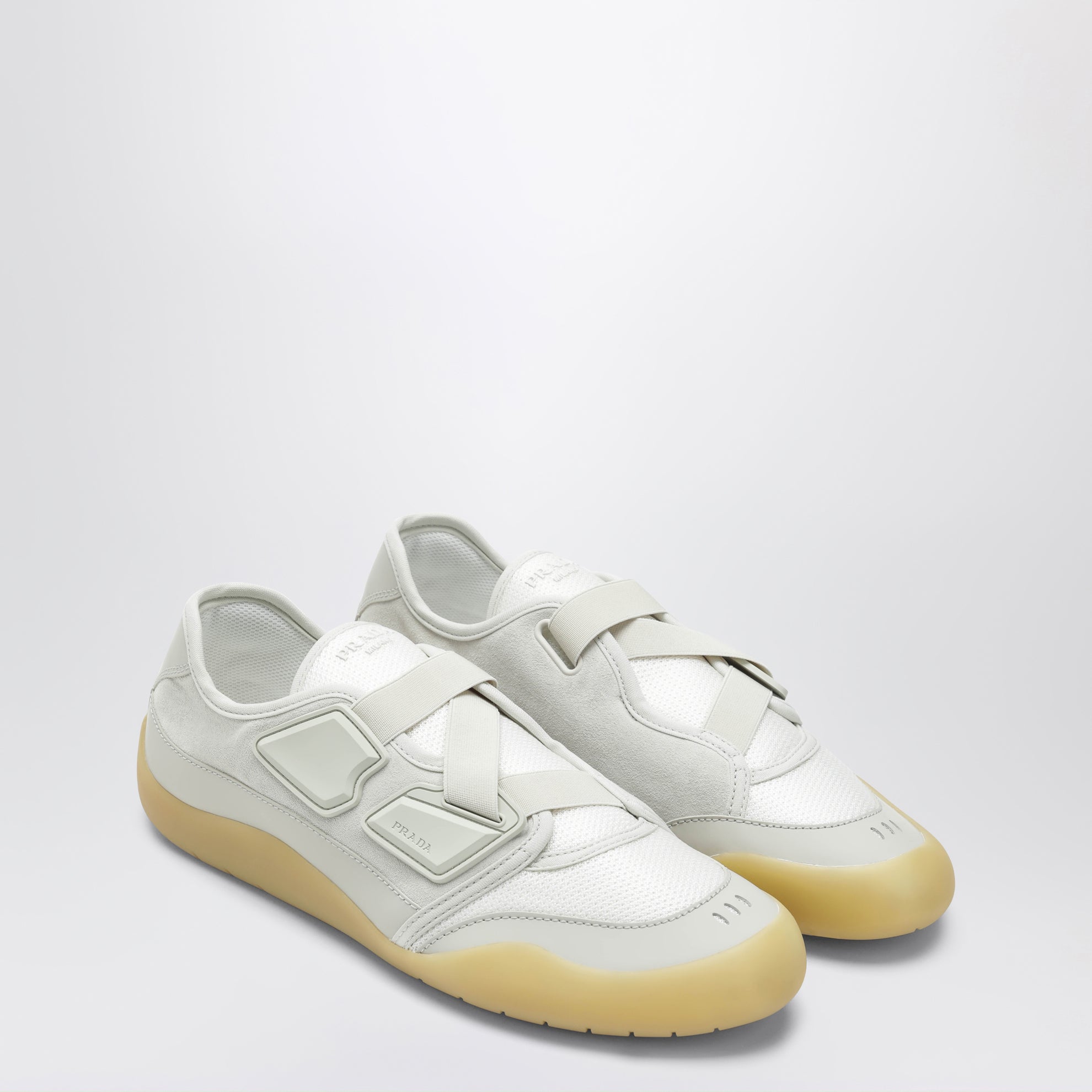 Sneakers Speedrock cristallo in pelle e rete