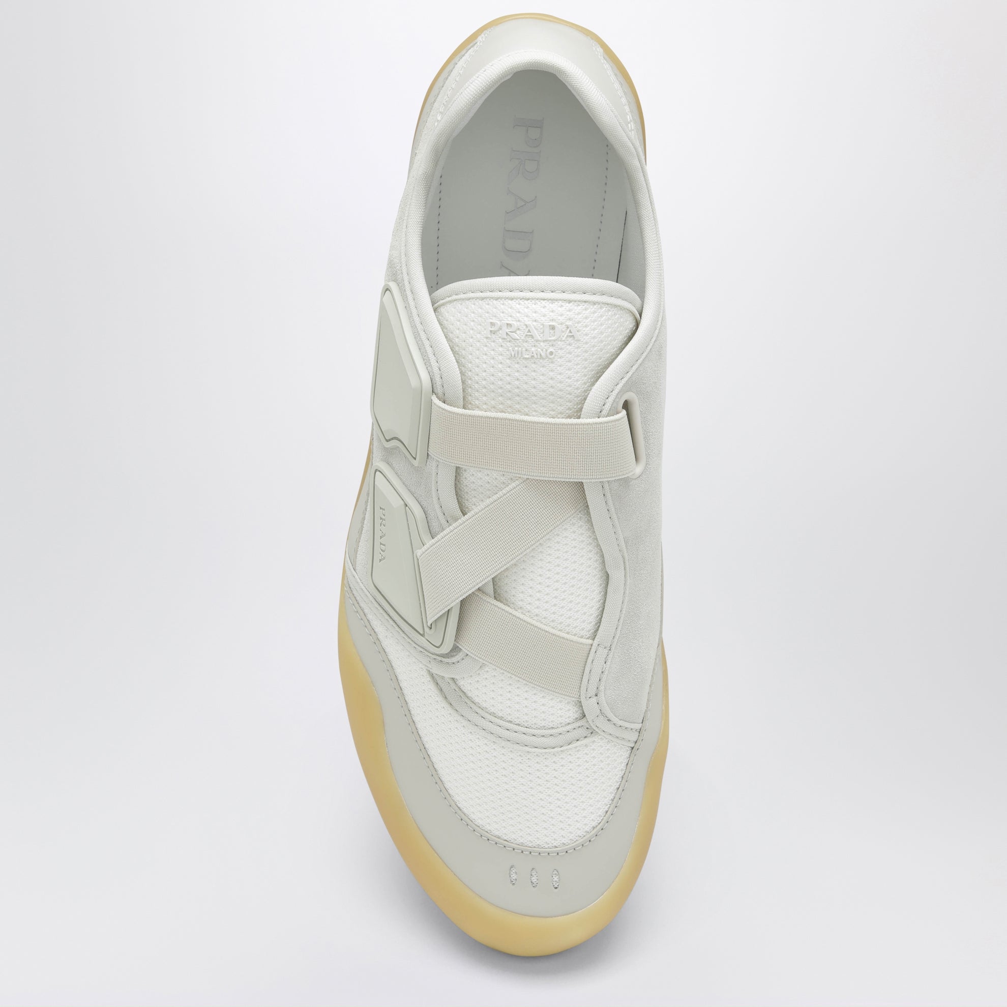 Sneakers Speedrock cristallo in pelle e rete