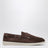 Brown Suede Boat Shoes