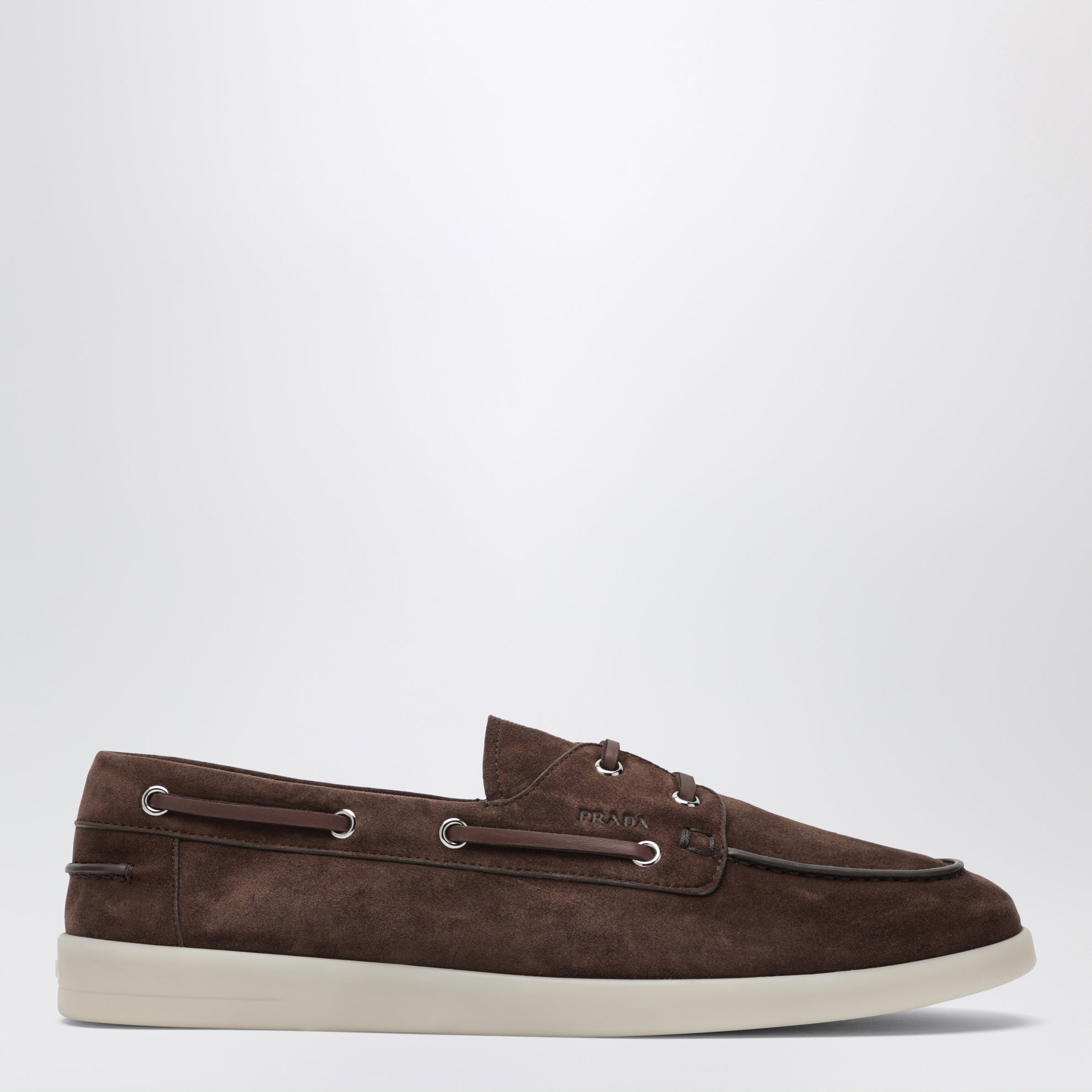 Brown Suede Boat Shoes