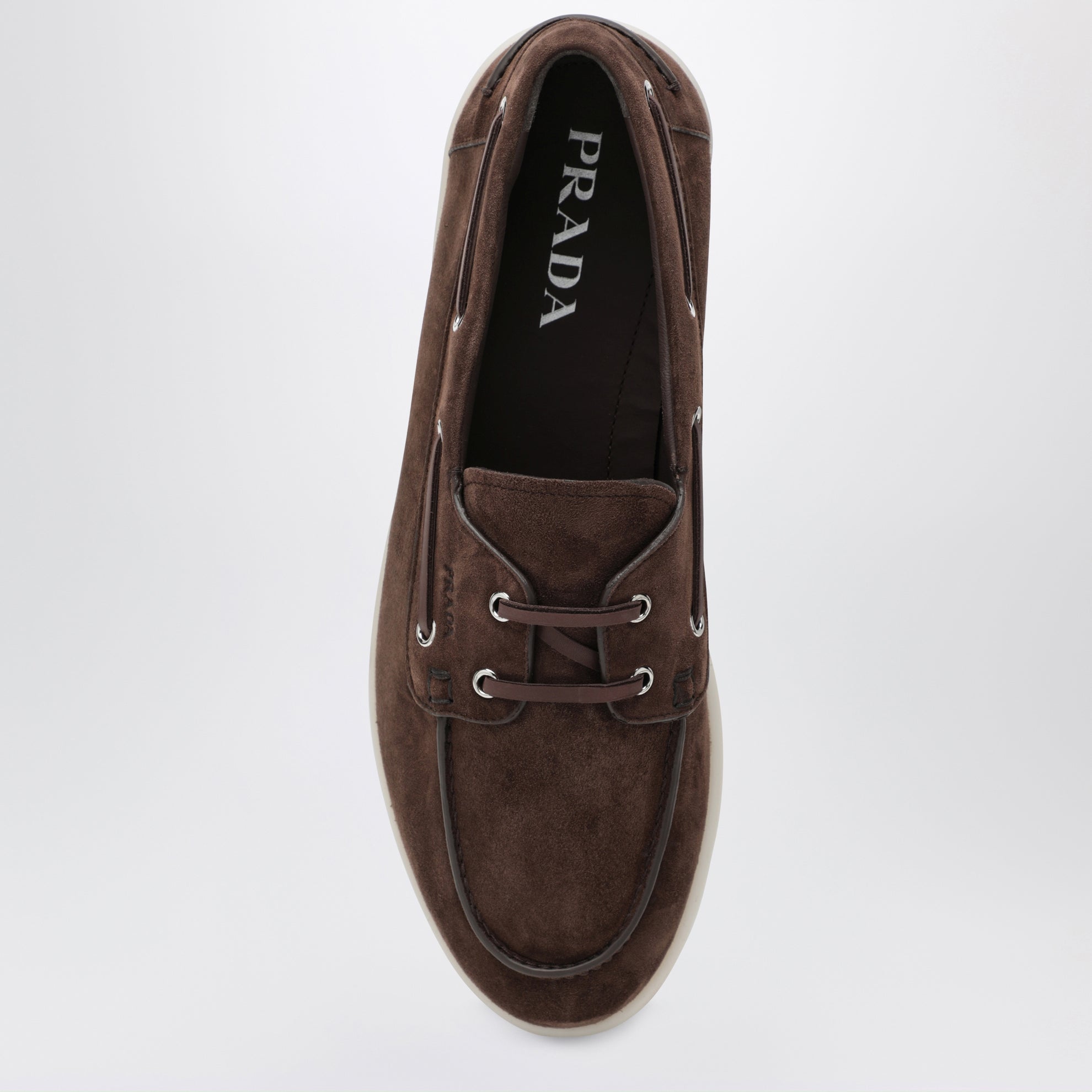 Brown Suede Boat Shoes