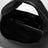 The Mini Sac Bag en cuir pleine fleur noir