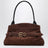 Dakota bag in suede Dark Brown