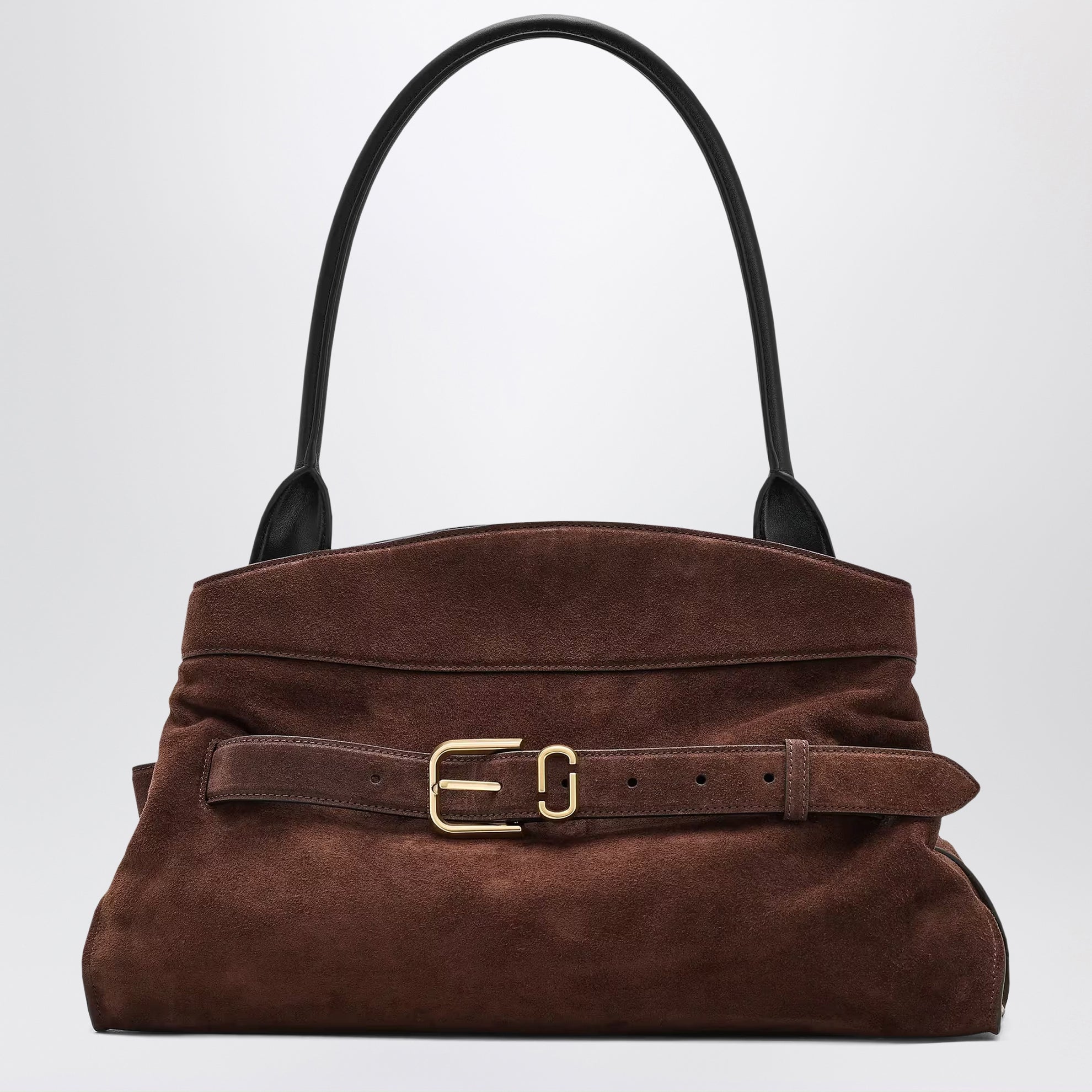 Dakota bag in suede Dark Brown