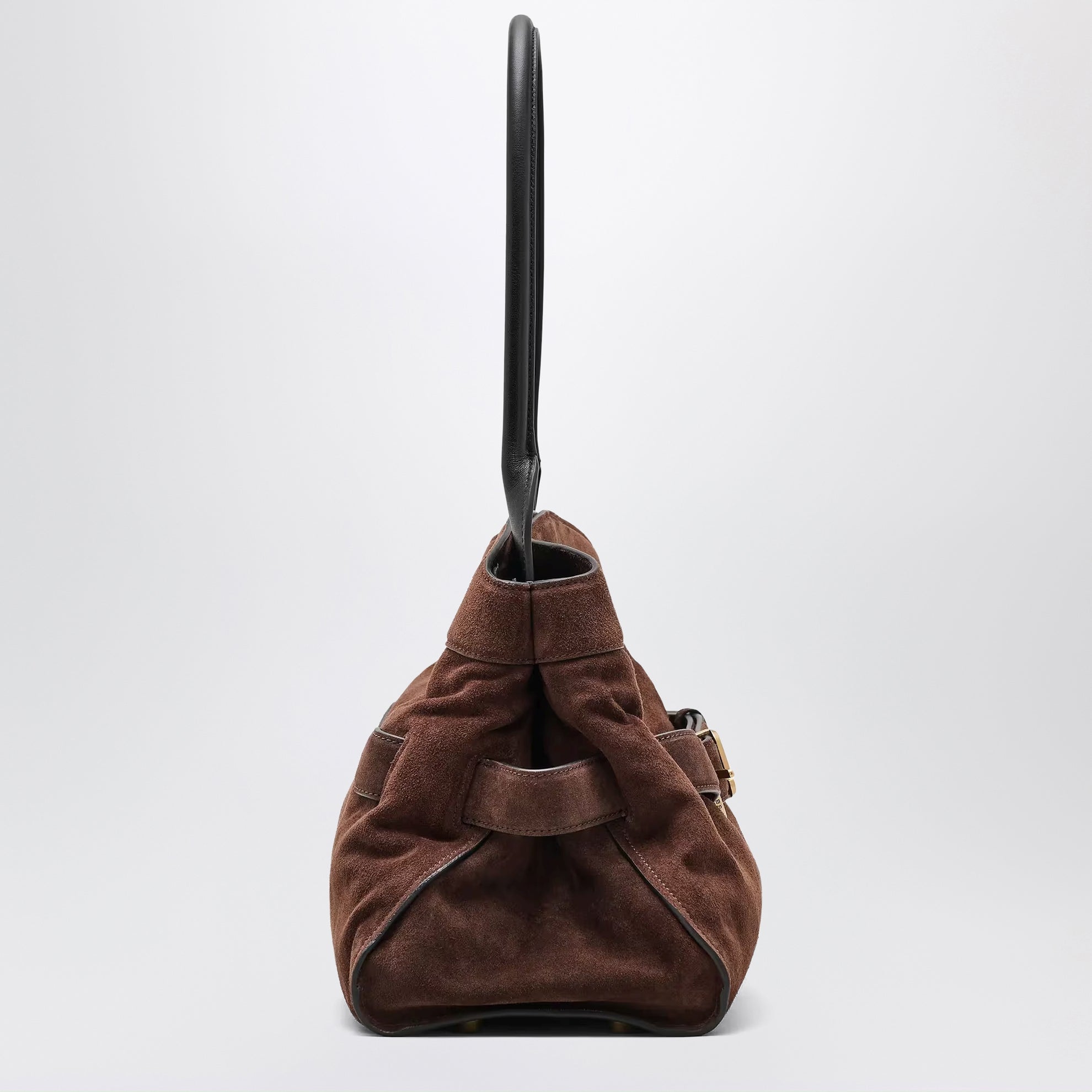 Dakota bag in suede Dark Brown
