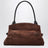 Dakota bag in suede Dark Brown