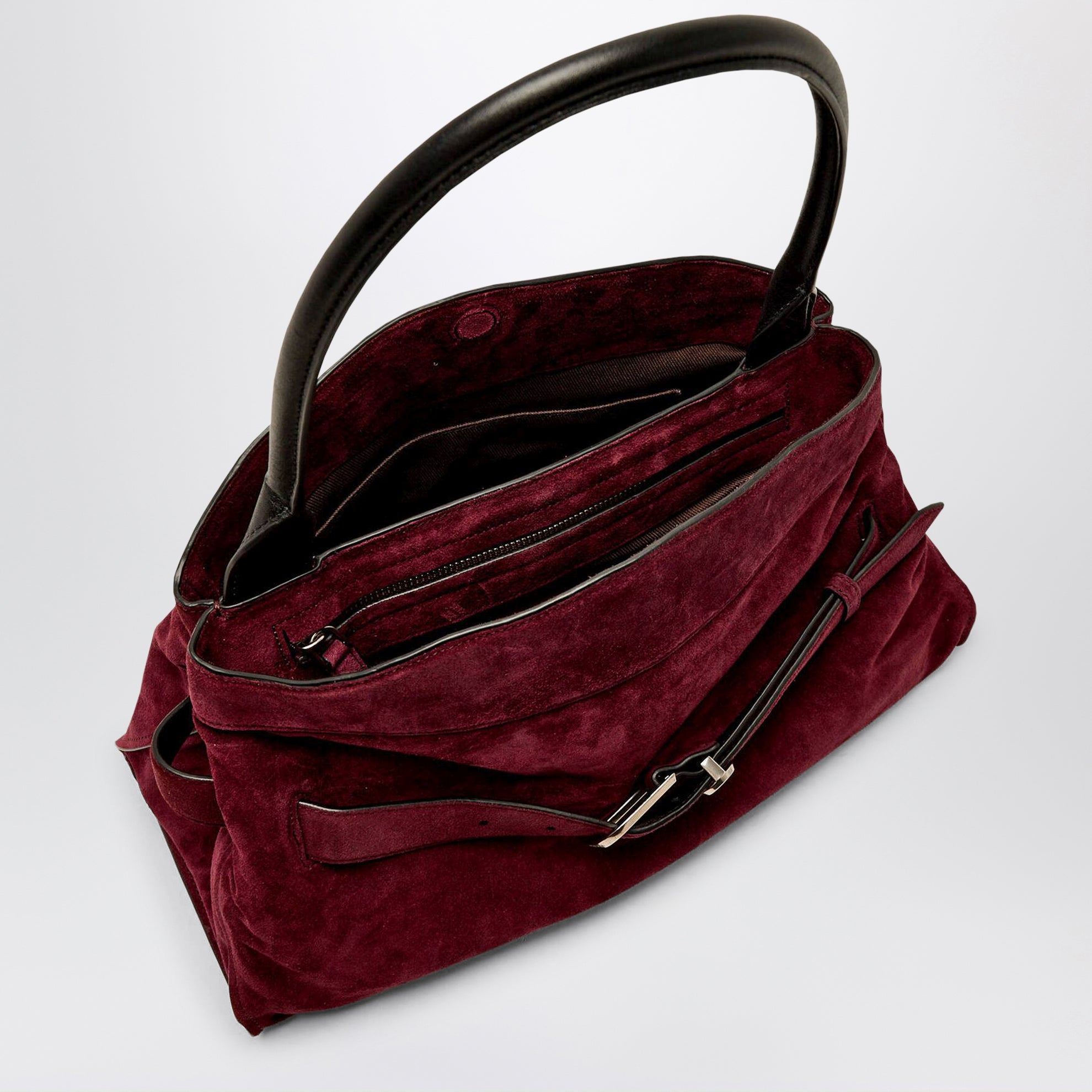 Dakota bag in suede Dark Plum