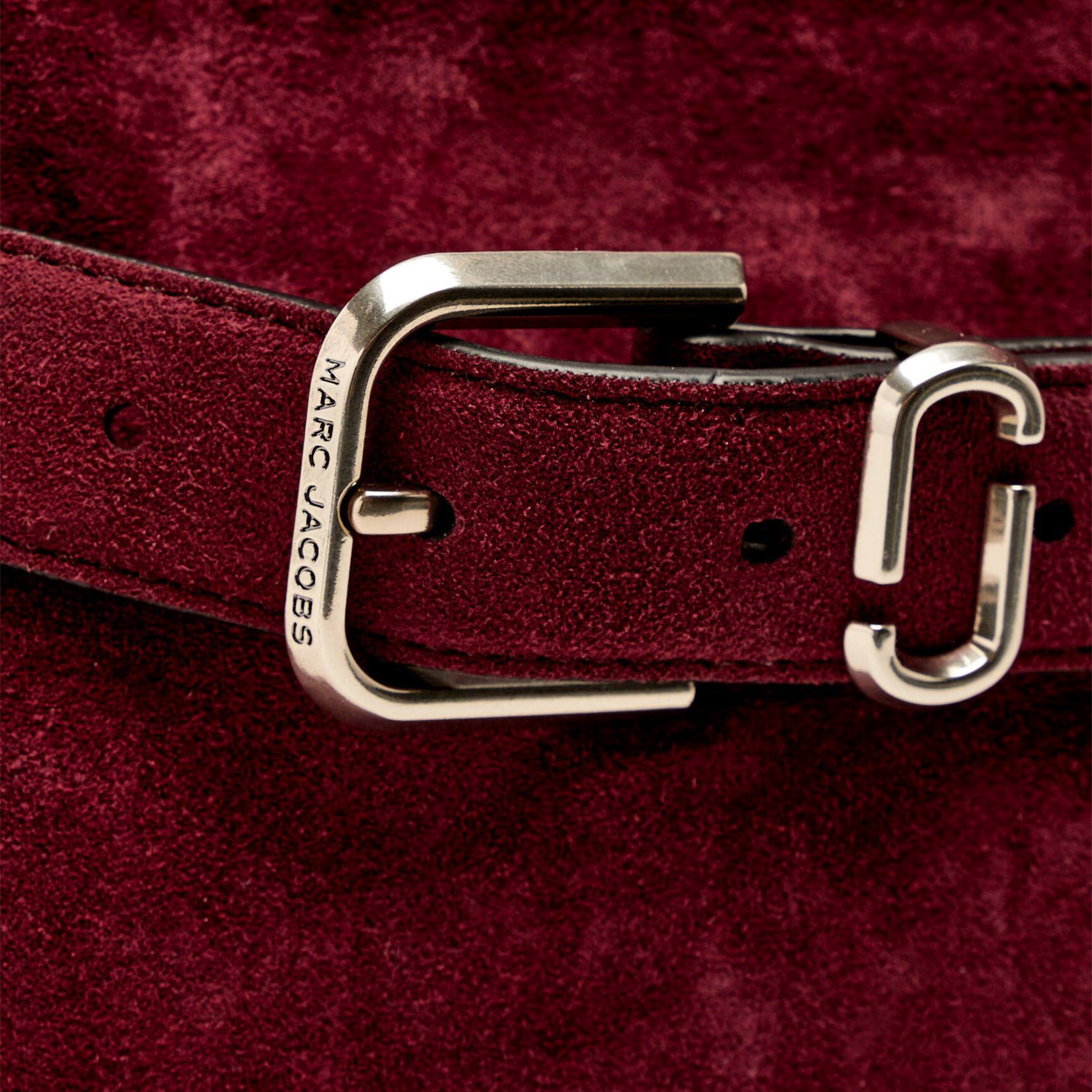 Dakota bag in suede Dark Plum