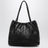 Black The Cristina Tote bag in leather