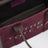 The Large Tote Bag in suede Dark Plum