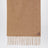 Camel silk and cashmere scarf