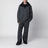 Dark grey ski trousers in technical wool