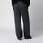 Dark grey ski trousers in technical wool