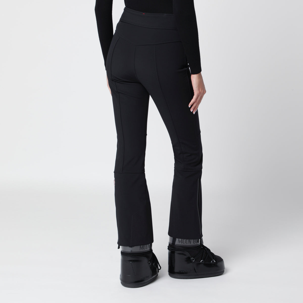 Pantalon de ski noir en tissu technique