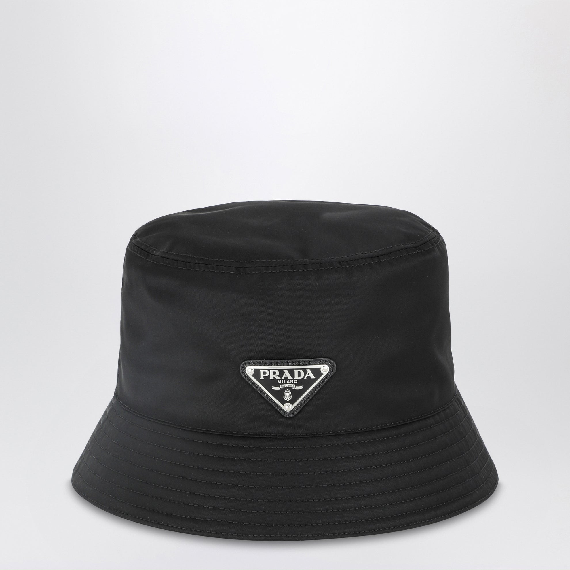 Schwarzer Re-Nylon-Fischerhut