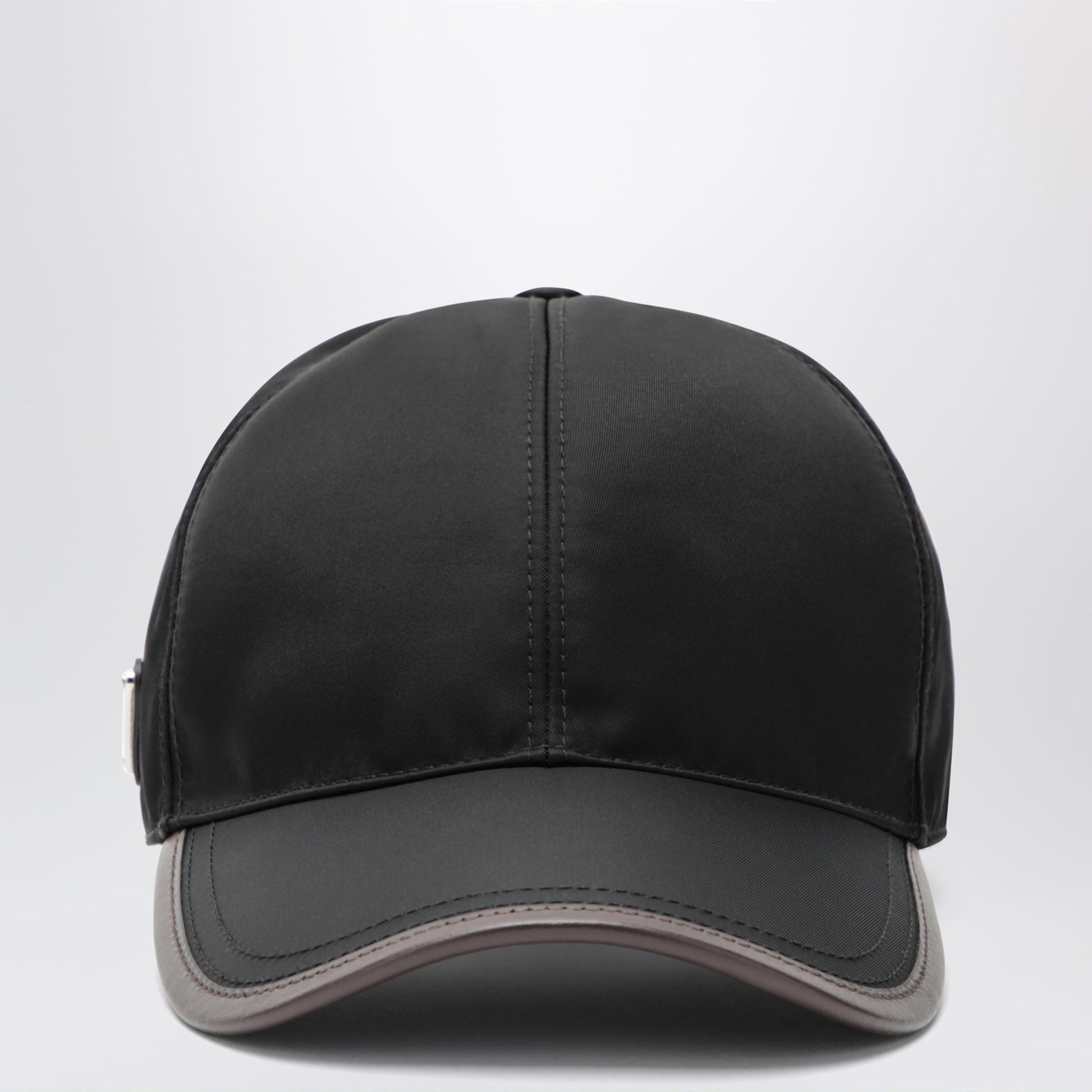 Cappello da baseball Prada Speedrock in Re-Nylon nero