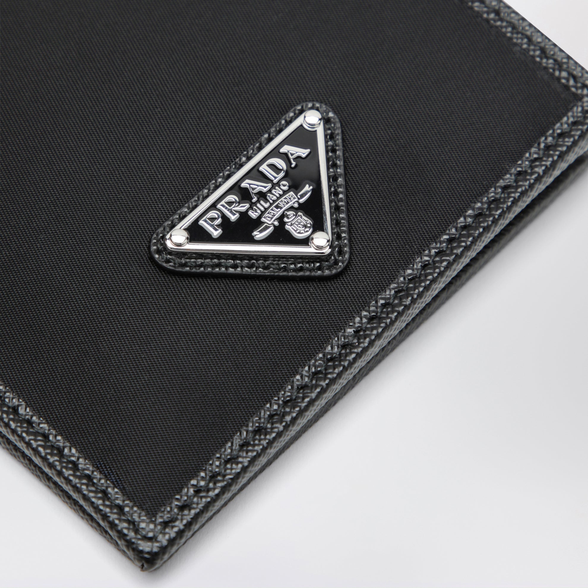 Black Re-Nylon wallet