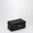 Black Re-Nylon and Saffiano leather travel pouch
