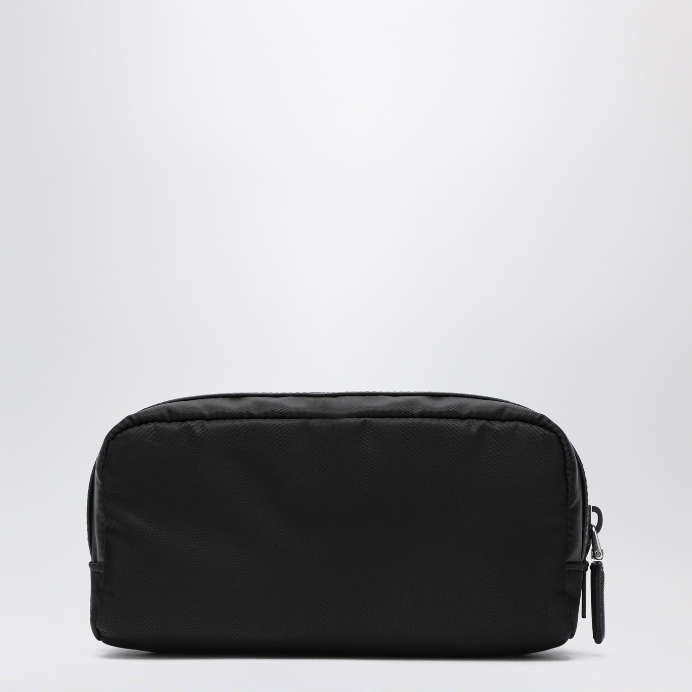 Trousse de toilette en Re-Nylon noir avec logo