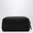 Schwarzes Re-Nylon Beauty-Case mit Logo
