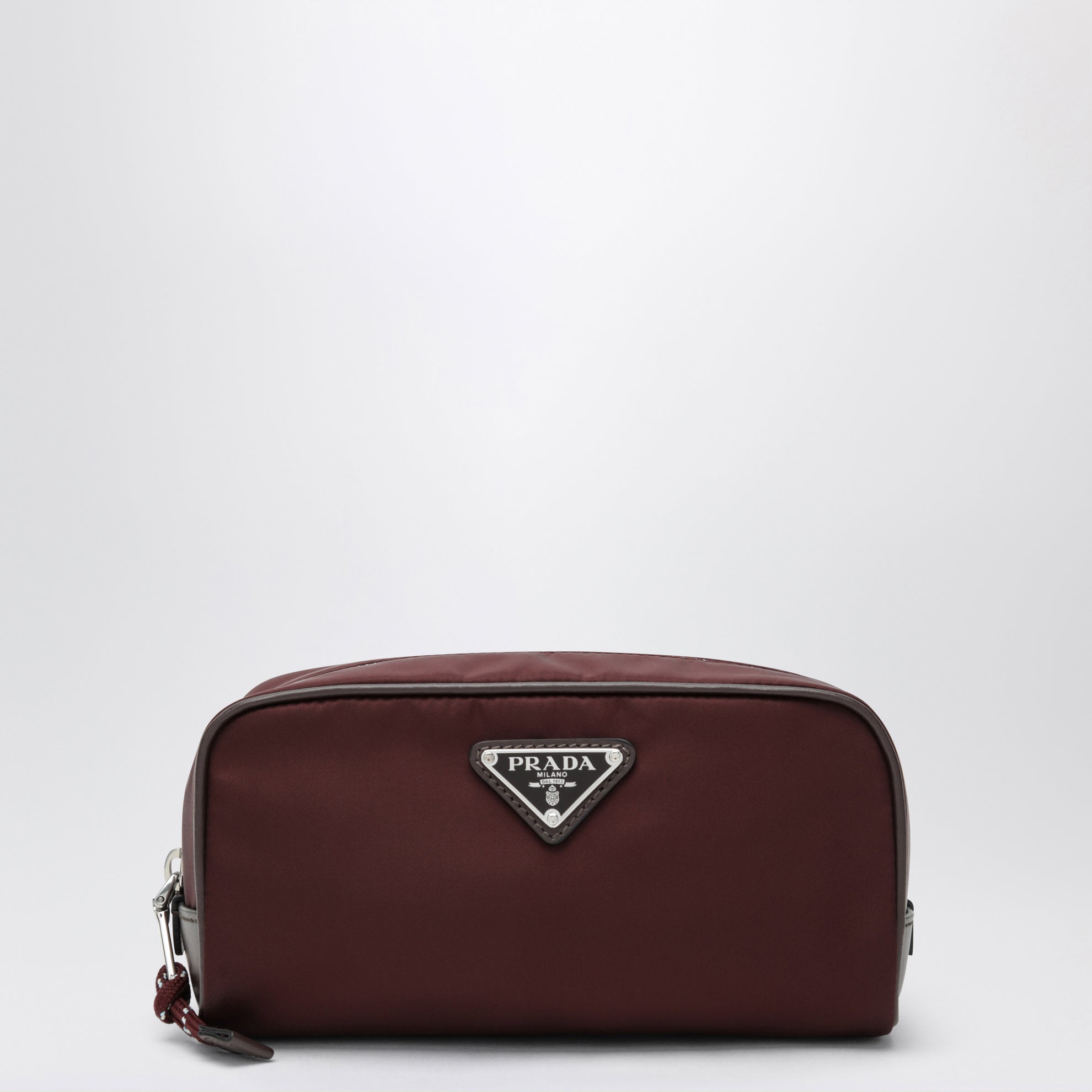 Contenitore Speedrock in Re-Nylon e pelle bordeaux