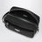 Portatutto nero in Re-Nylon e pelle