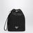 Pouch Speedrock in Re-Nylon e pelle nera