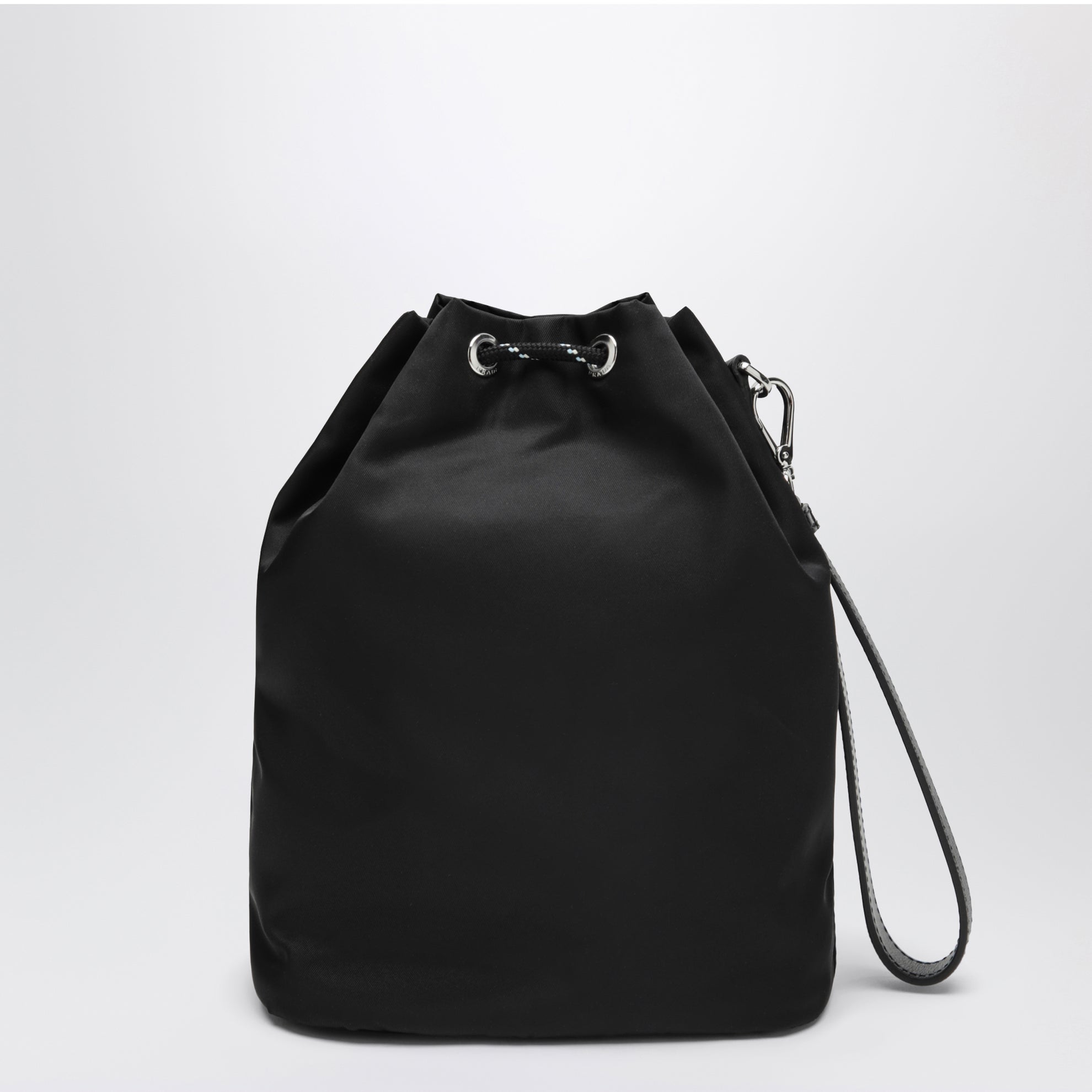 Pouch Speedrock in Re-Nylon e pelle nera