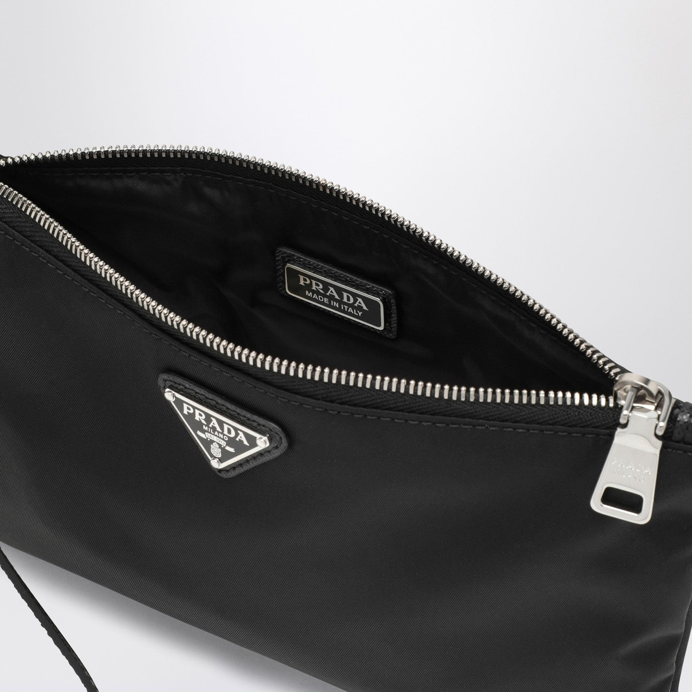 Black Re-Nylon envelope