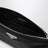 Black Re-Nylon and Saffiano Pouch