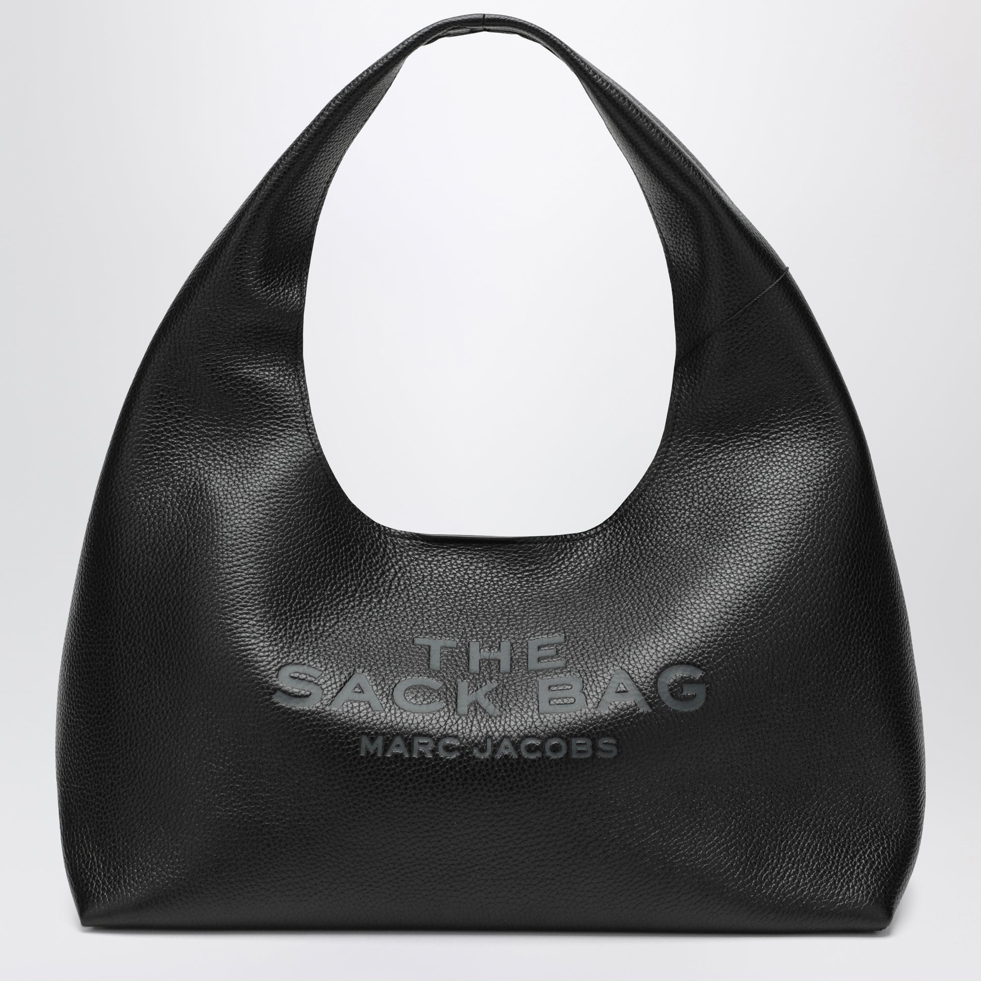 Borsa The Sack Bag nera in pelle