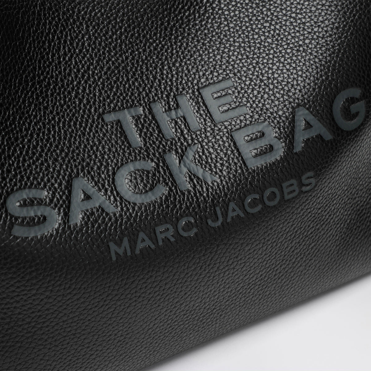 Borsa The Sack Bag nera in pelle