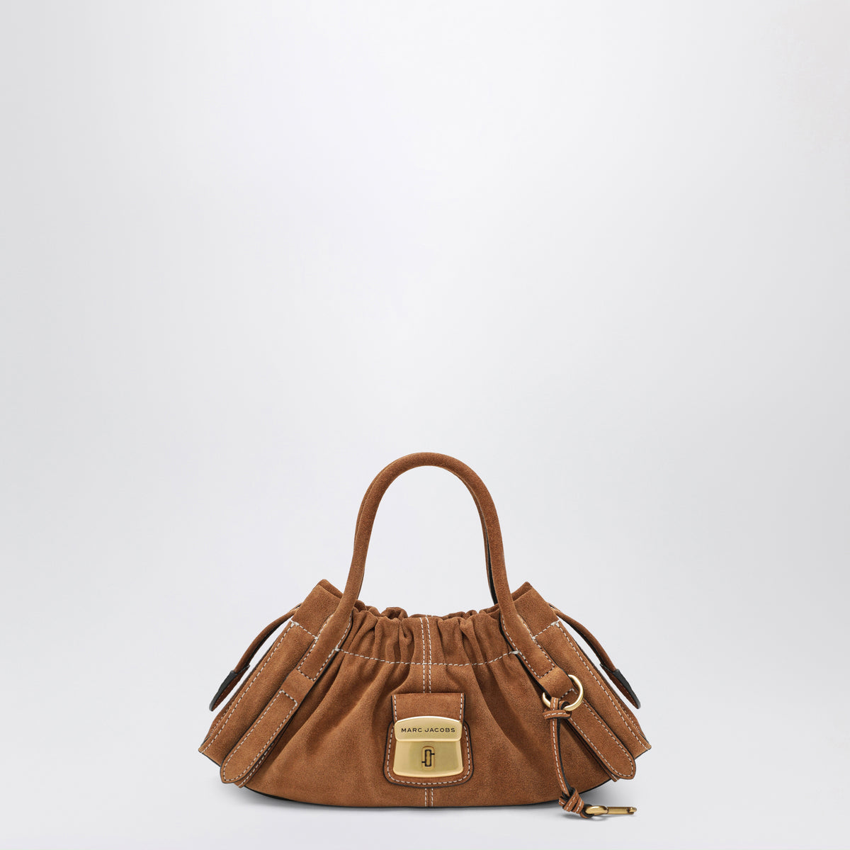 Small copper Cristina bag in suede