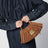 Small copper Cristina bag in suede