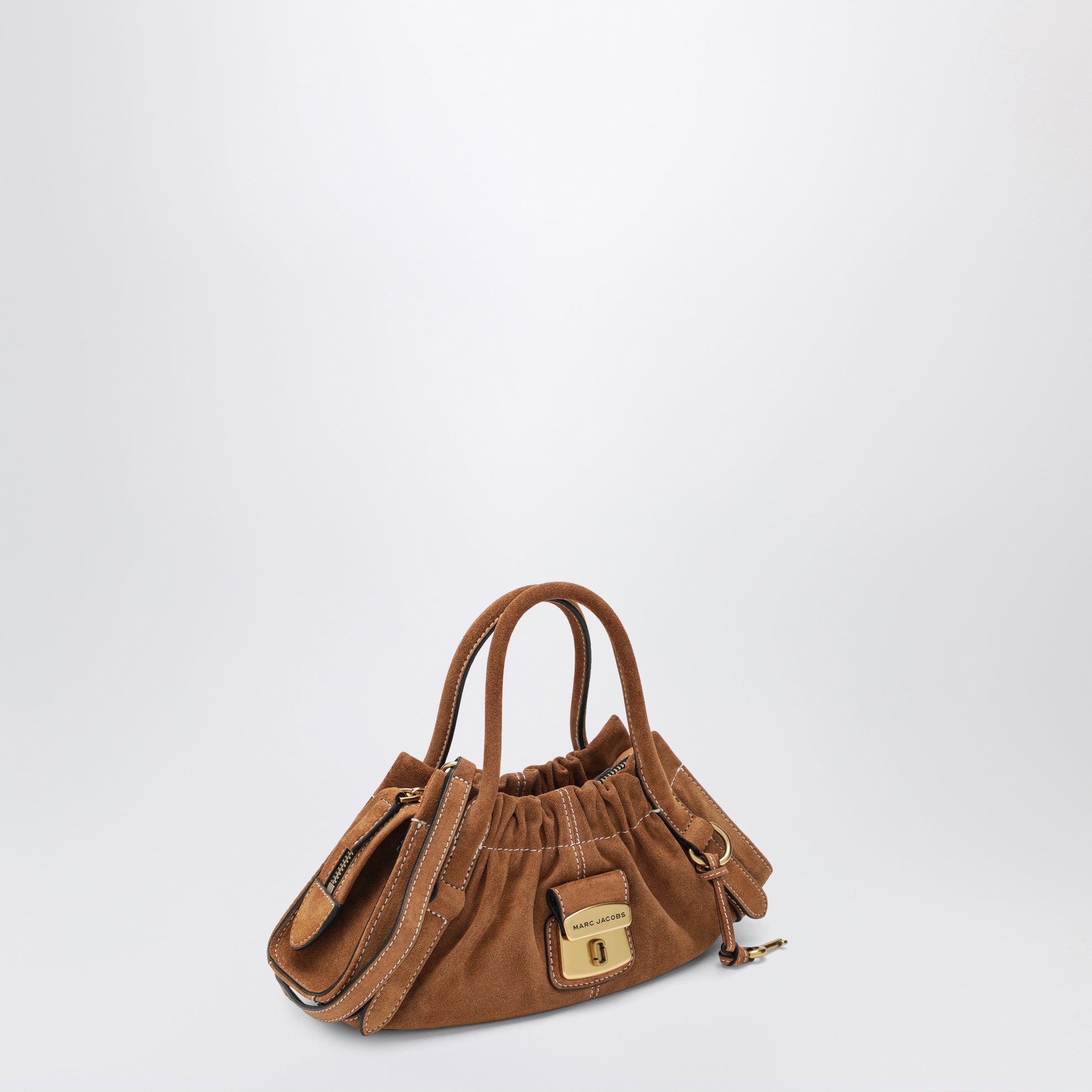 Small copper Cristina bag in suede