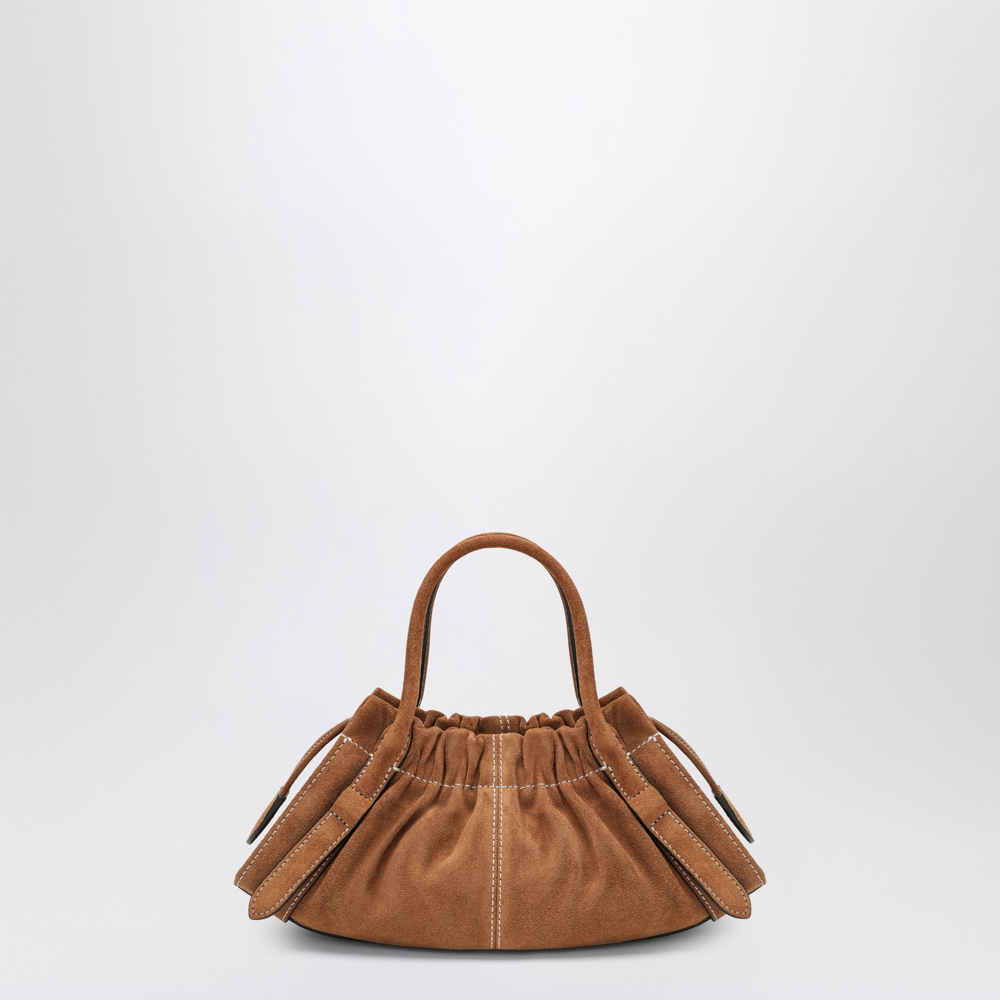 Small copper Cristina bag in suede