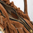 Small copper Cristina bag in suede