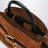 Borsa Dakota The Small Satchel color rame in suede