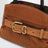 Borsa Dakota The Small Satchel color rame in suede