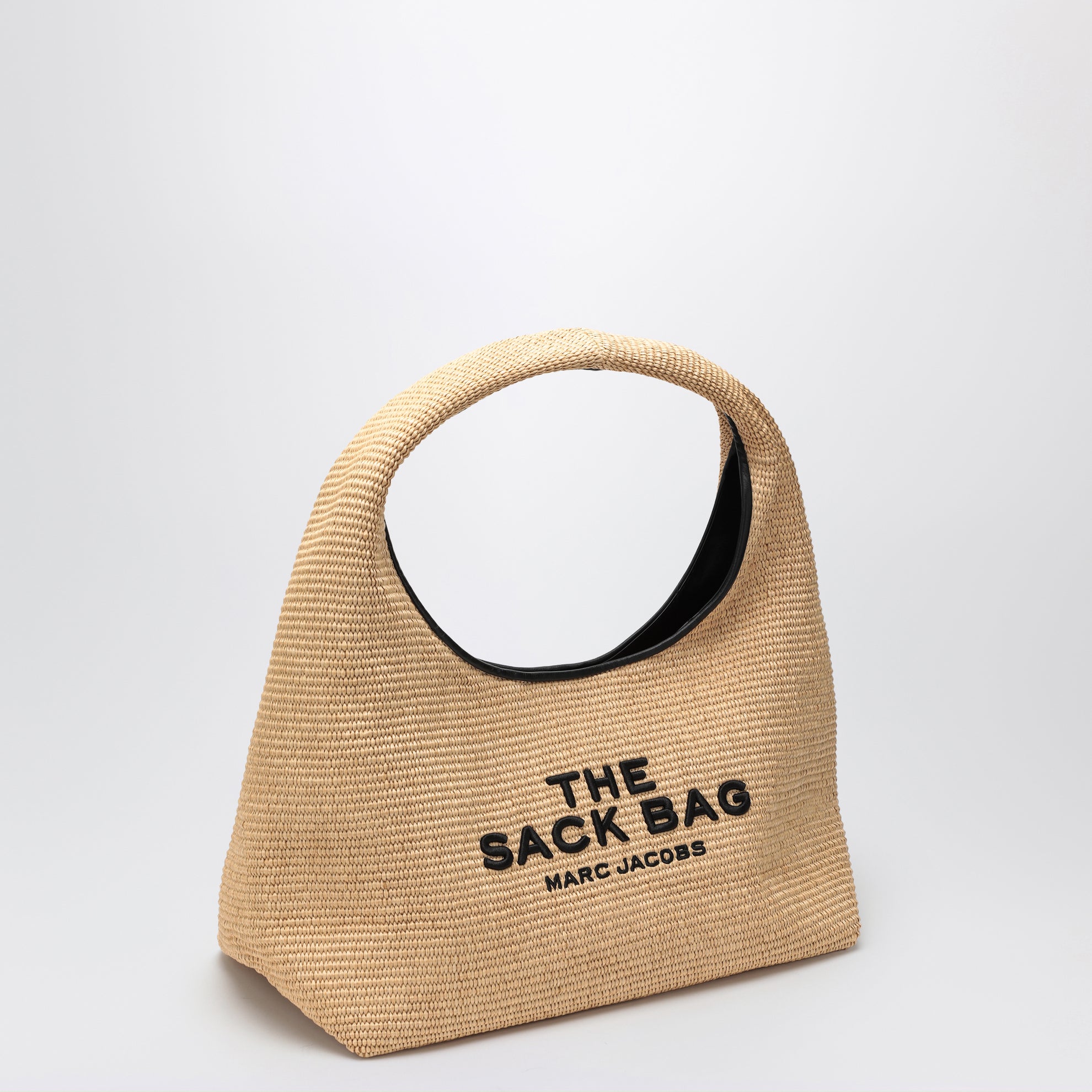 The Woven mini bag in woven fabric