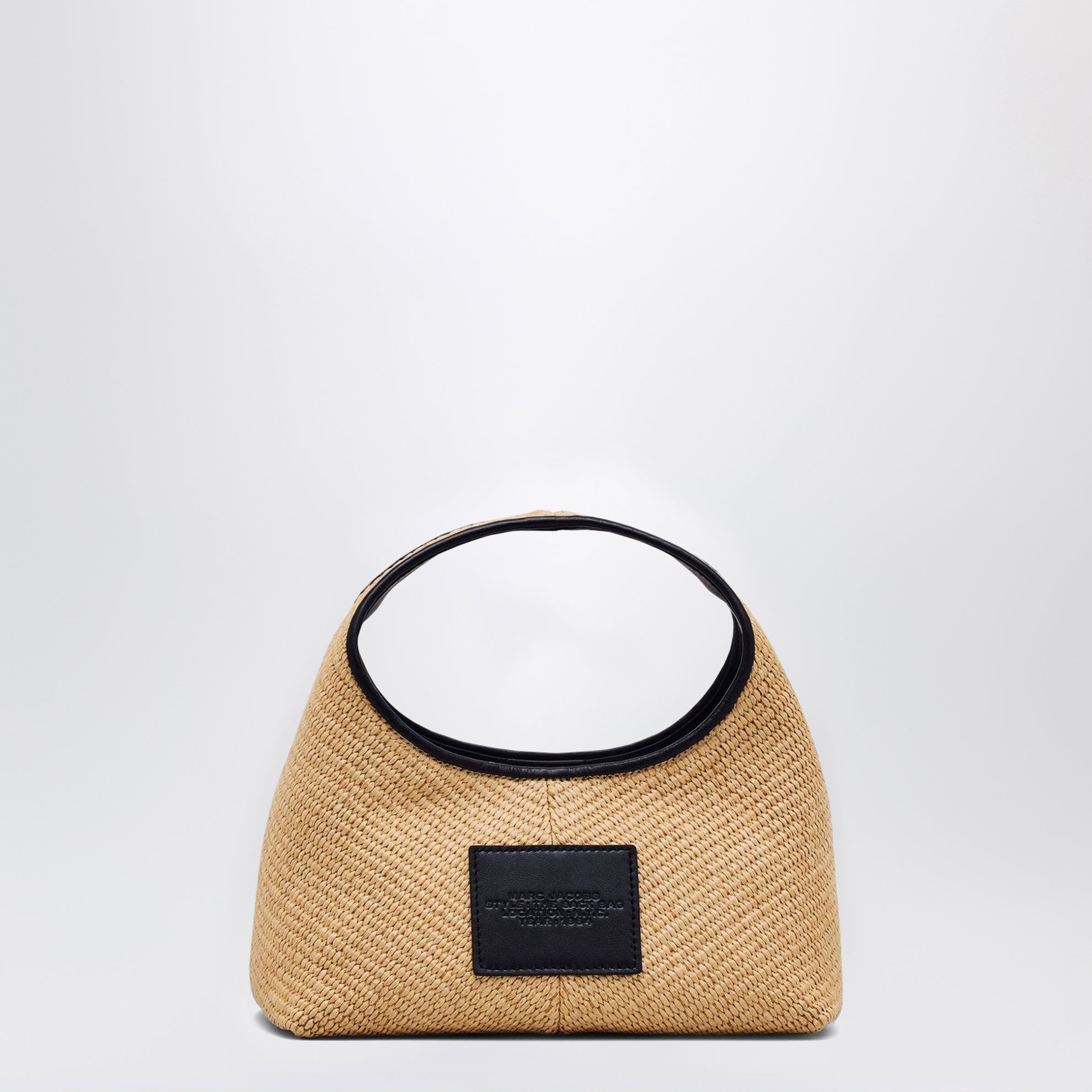 Woven Mini Sack bag Natural