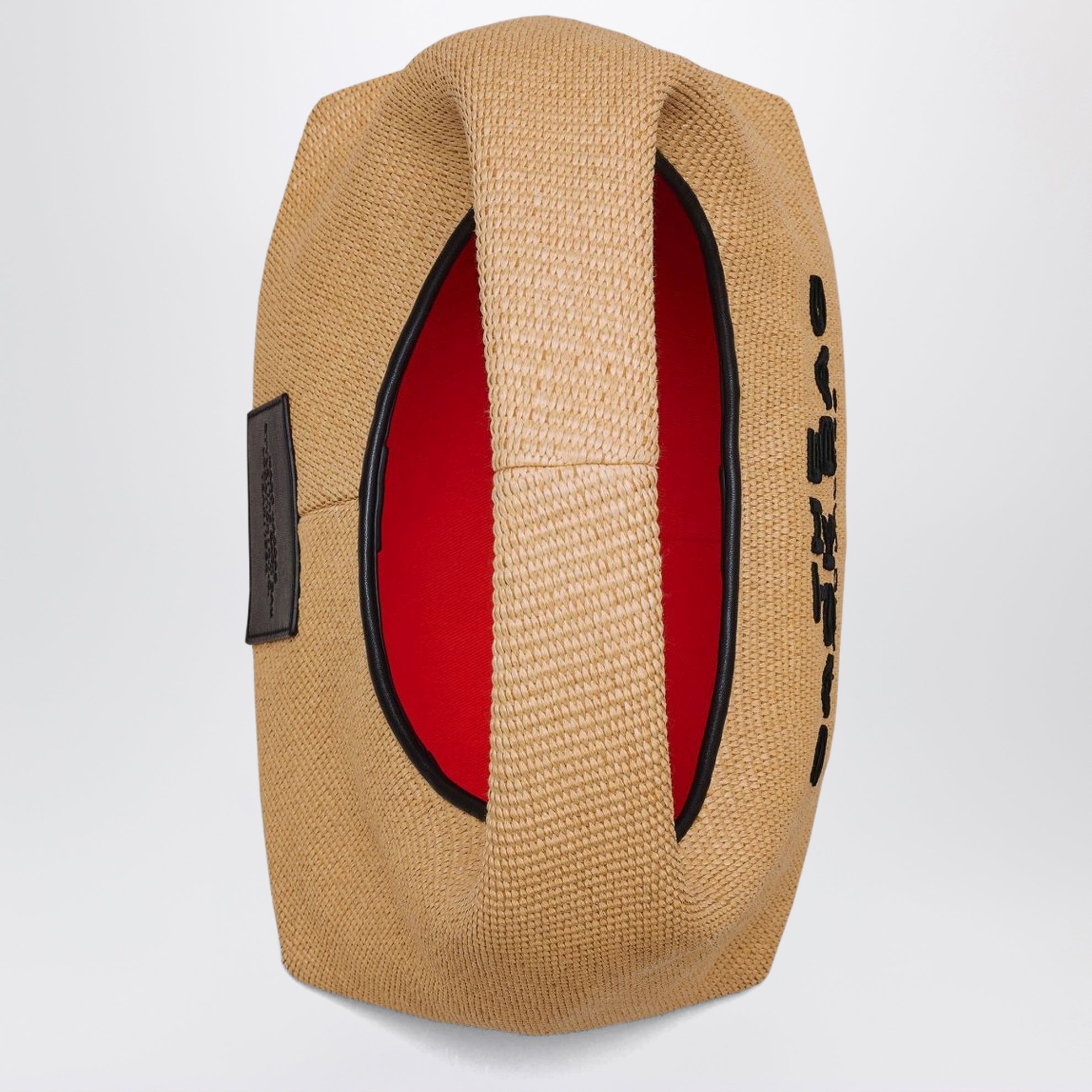 Woven Mini Sack bag Natural