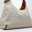 Sack Bag bucket bag in canvas and leather beige/argan