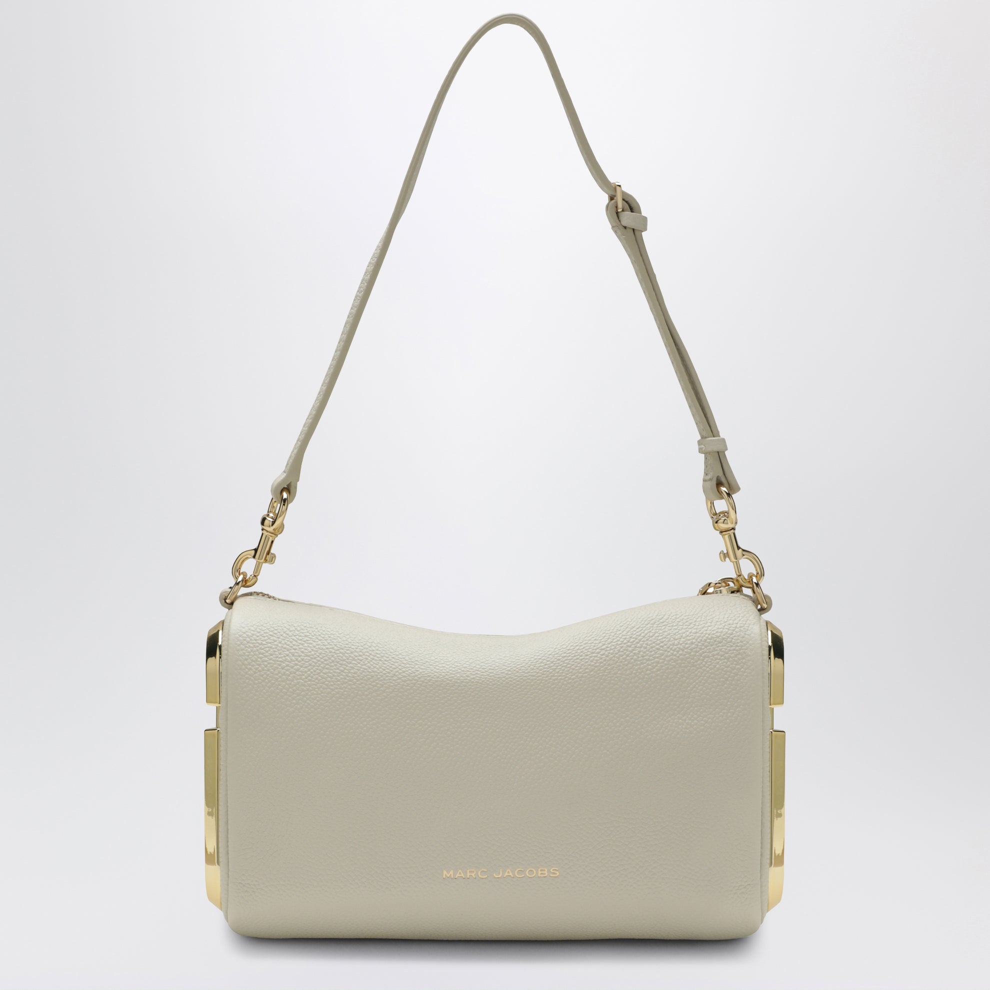 Borsa a tracolla Snapshot in pelle bianca