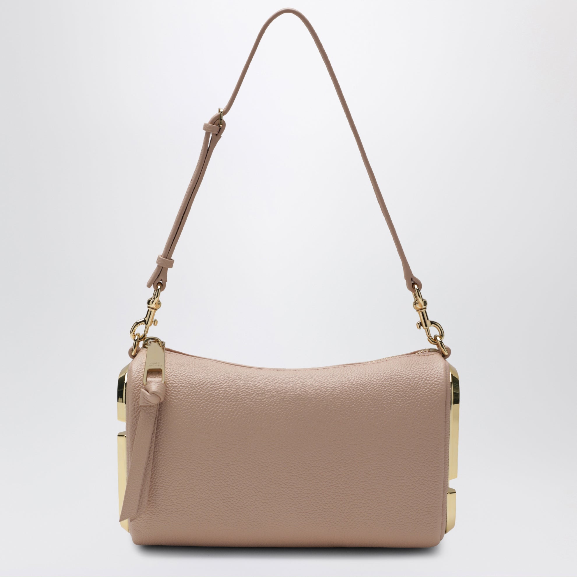 Sac bandoulière Snapshot en cuir grainé rose