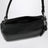 Schultertasche Snapshot DTM aus Leder in Schwarz