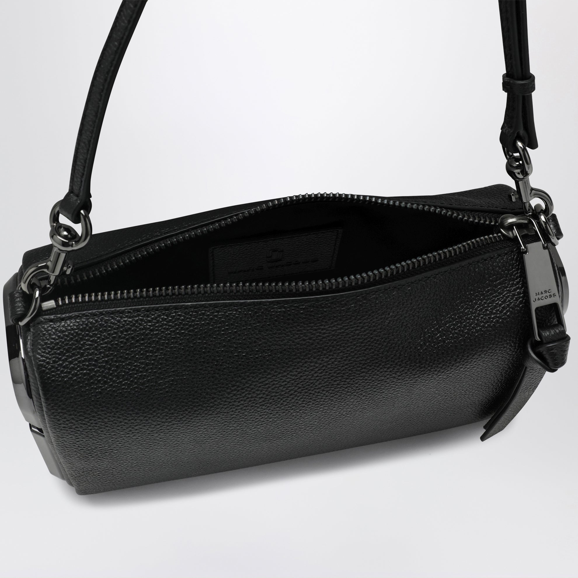 Schultertasche Snapshot DTM aus Leder in Schwarz
