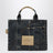 The Cargo Tote Bag medium in denim and suede