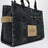 The Cargo Tote Bag medium in denim and suede