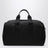 Schwarze Reisetasche aus Re-Nylon und Saffiano-Leder